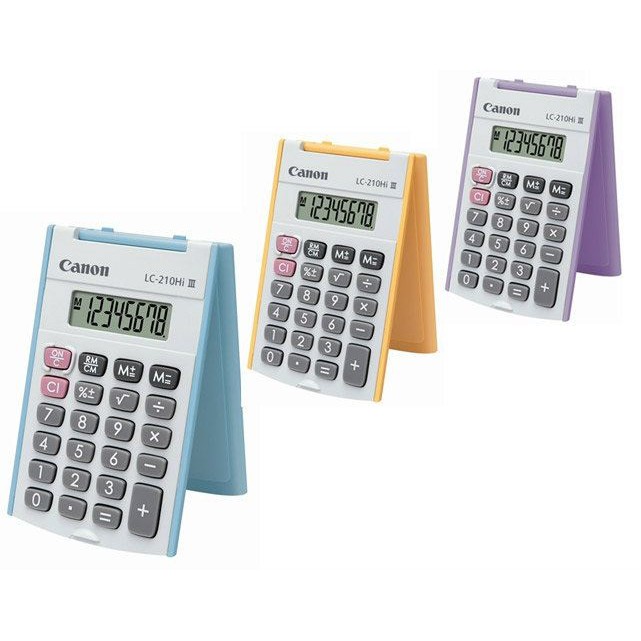 Canon Calculator LC210HI (Pocket Size 8 digit)